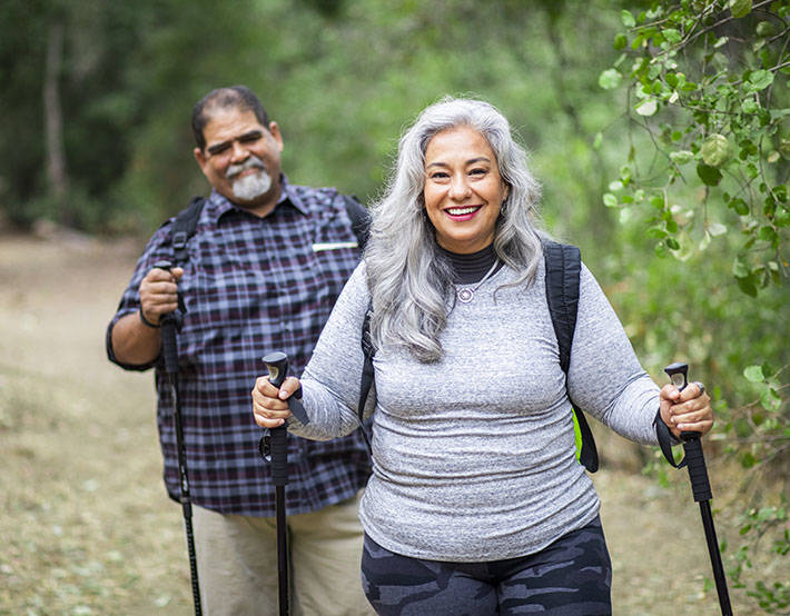 Couple Hiking